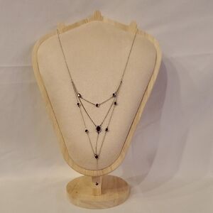 Bomb Party Lab Created Ruby And Sterling Silver Necklace Limited Edition!